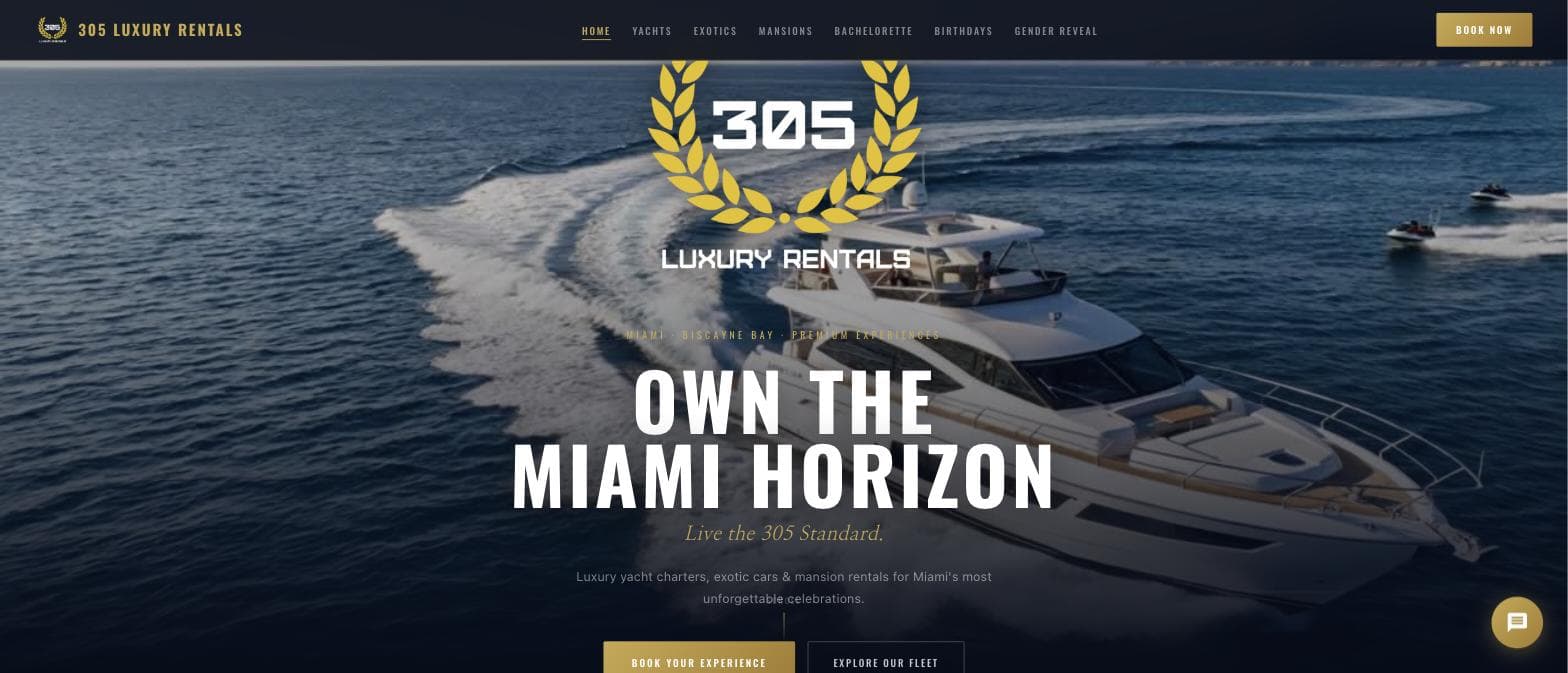 305 Luxury — live preview